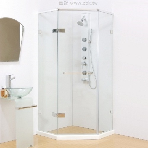 Welchan 無框式淋浴拉門 500-N3-01  |SPA淋浴設備|淋浴拉門