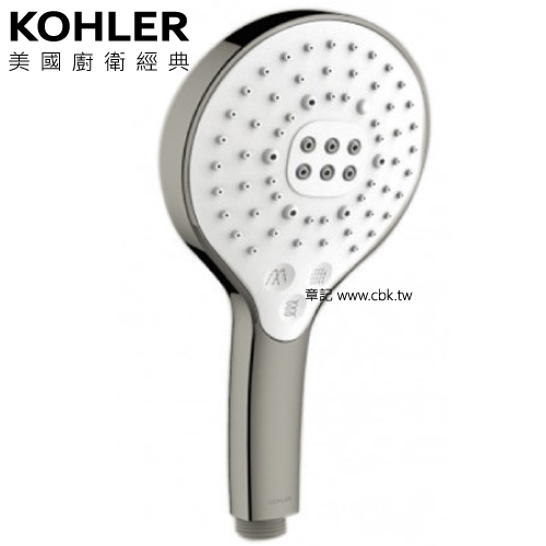 KOHLER Rainduet 多功能蓮蓬頭(羅曼銀) K-24717T-BN  |SPA淋浴設備|蓮蓬頭、滑桿