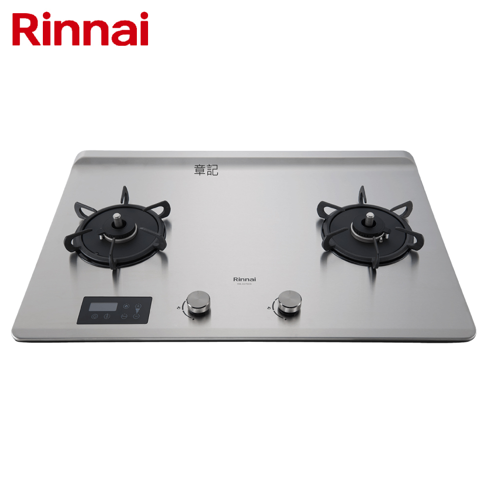 林內牌(Rinnai)檯面式緻溫不鏽鋼雙口爐 RB-A2760S【送免費標準安裝】  |瓦斯爐 . 電爐|檯面式瓦斯爐